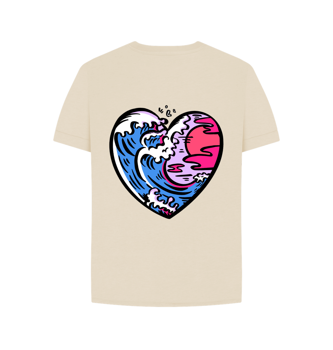 Women's Love Relaxed Fit Tee - Eco-Friendly