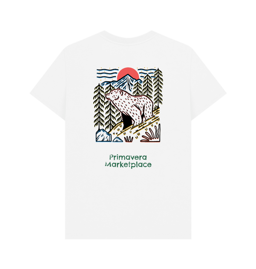 Men's Primavera Bear Tee - Eco-Friendly