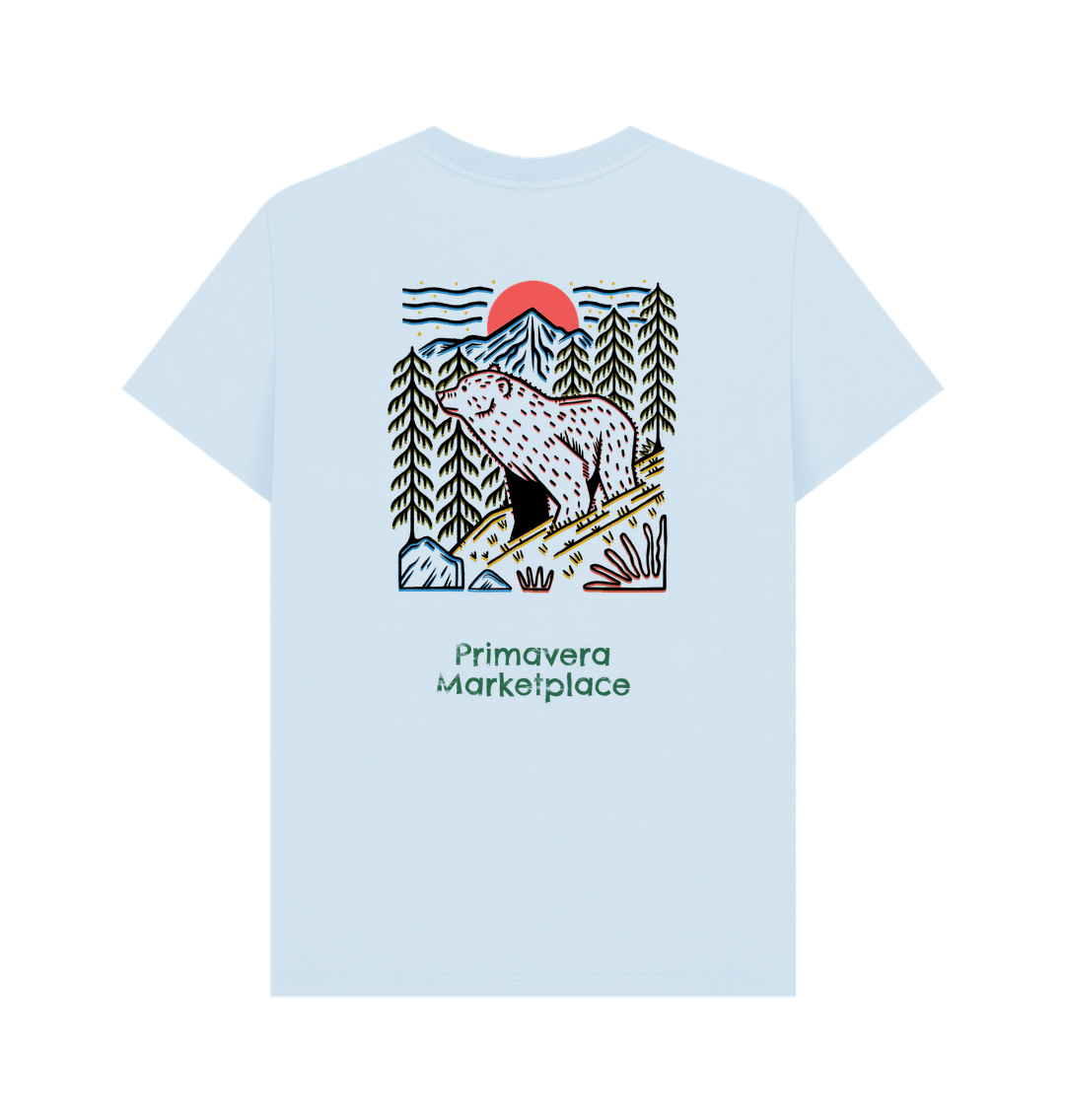 Men's Primavera Bear Tee - Eco-Friendly