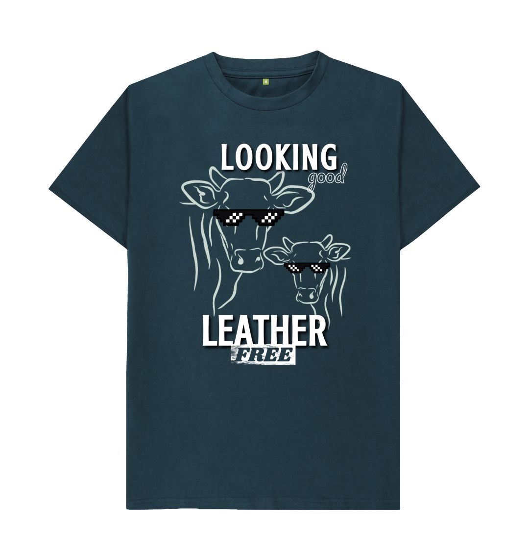 Denim Blue Cow Cool Tee - Men's - Primavera Marketplace - Primavera Marketplace