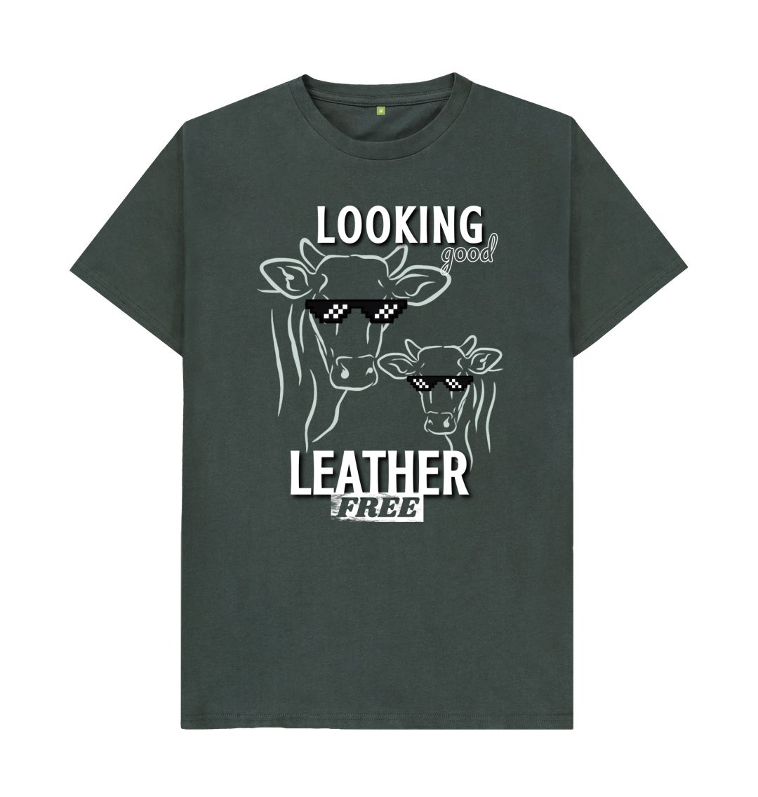 Dark Grey Cow Cool Tee - Men's - Primavera Marketplace - Primavera Marketplace