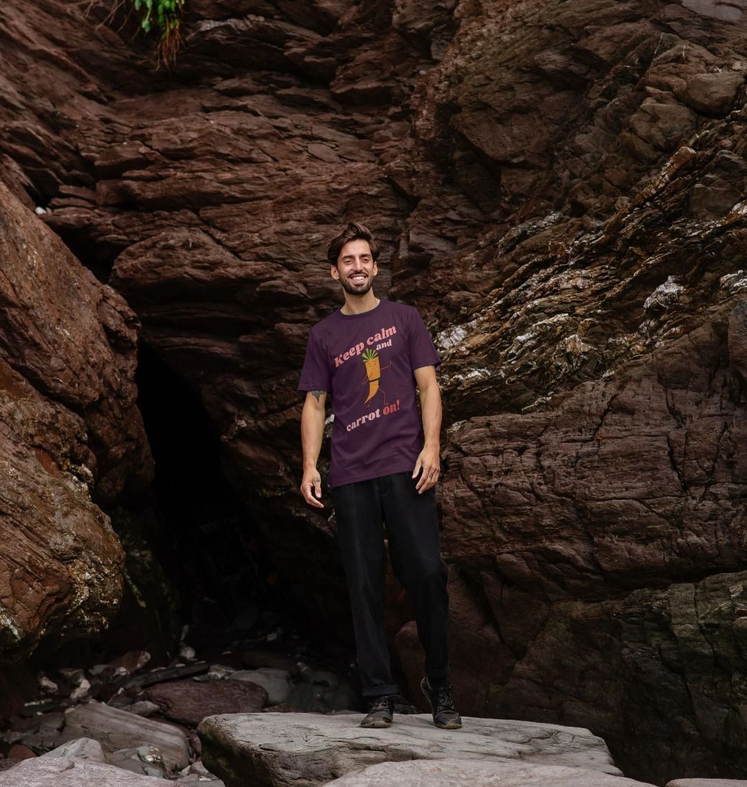 Keep Calm Carrot Tee - Mens - Primavera Marketplace - Primavera Marketplace - 74362962