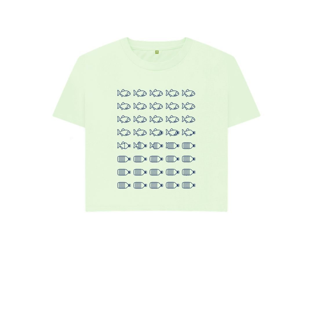 Plastic Free Ocean Tee - Womens - Primavera Marketplace - Primavera Marketplace - 74363310