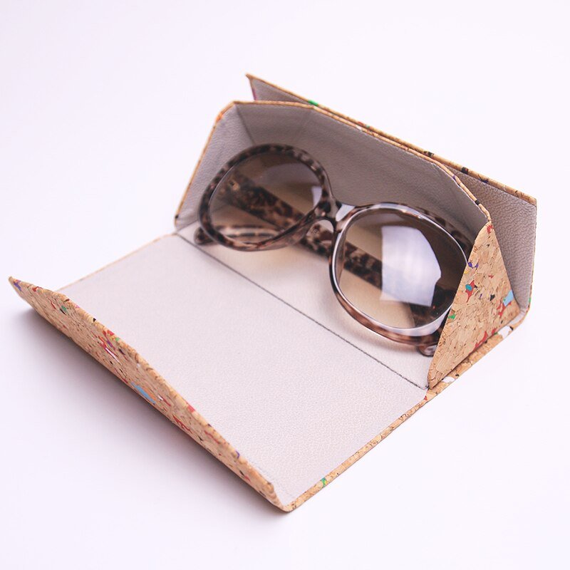Vegan Leather Cruelty - Free Glasses Case - Primavera Marketplace - Primavera Marketplace - 14:29#beige with golden
