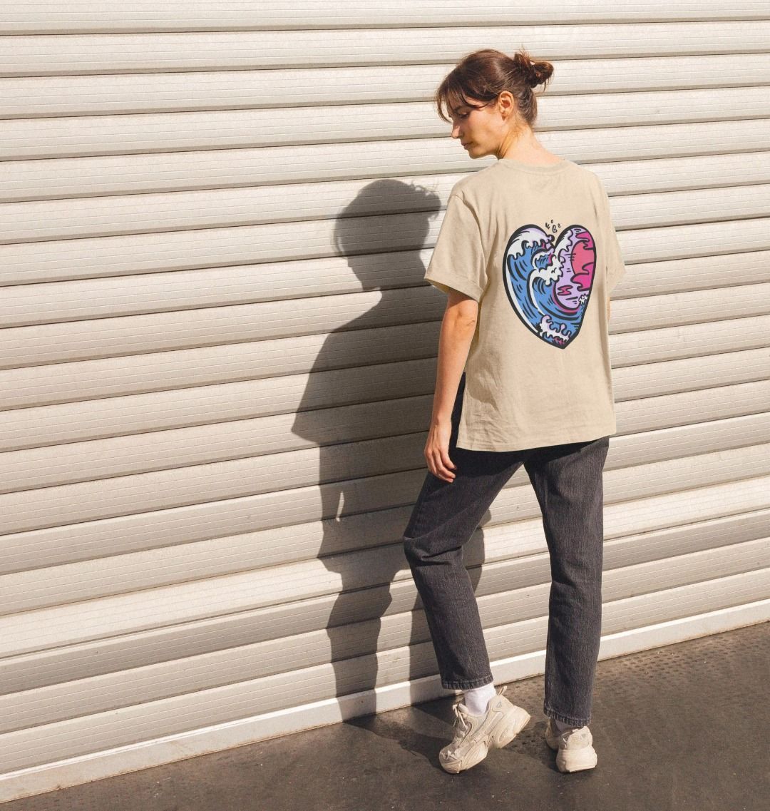 Women's Love Relaxed Fit Tee - Eco-Friendly