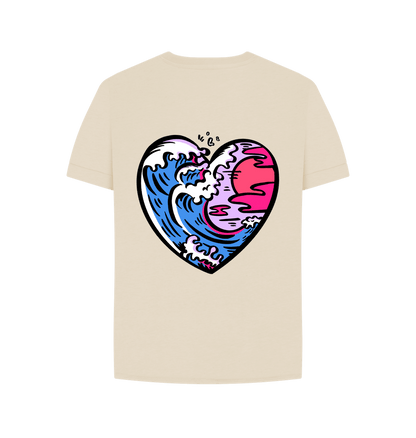 Women's Love Relaxed Fit Tee - Eco-Friendly