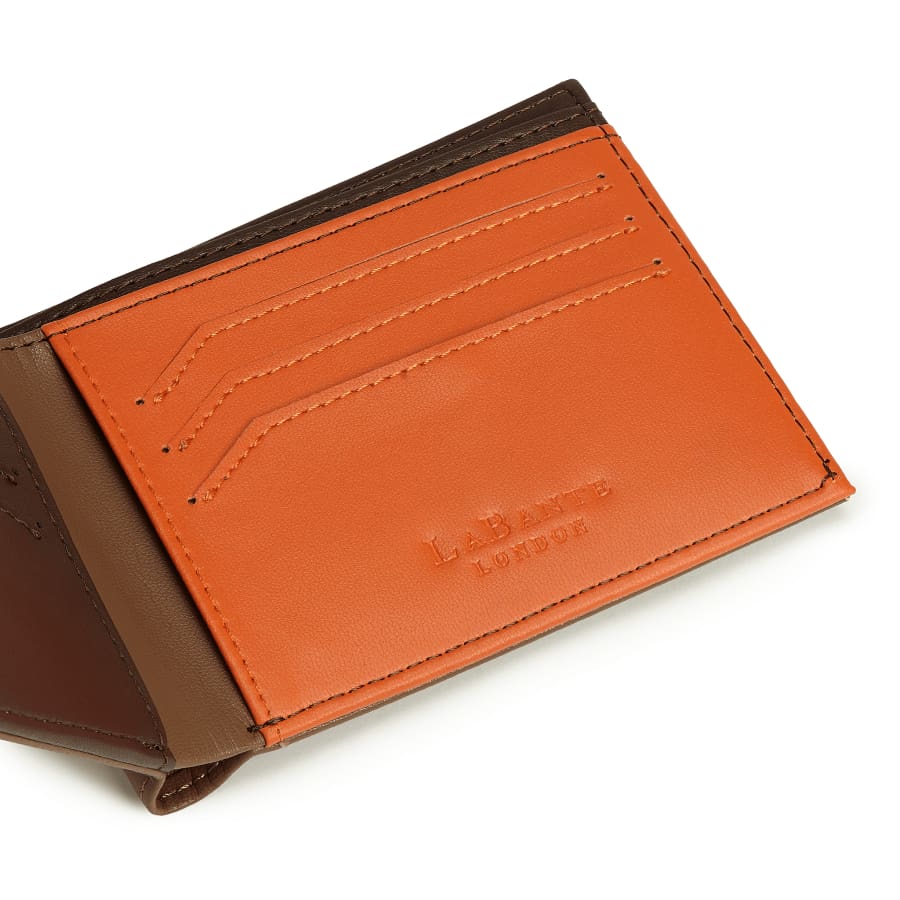 Brave Vegan Bifold Wallet - Brown - Primavera Marketplace - LaBante - 61379