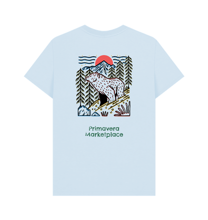Men's Primavera Bear Tee - Eco-Friendly