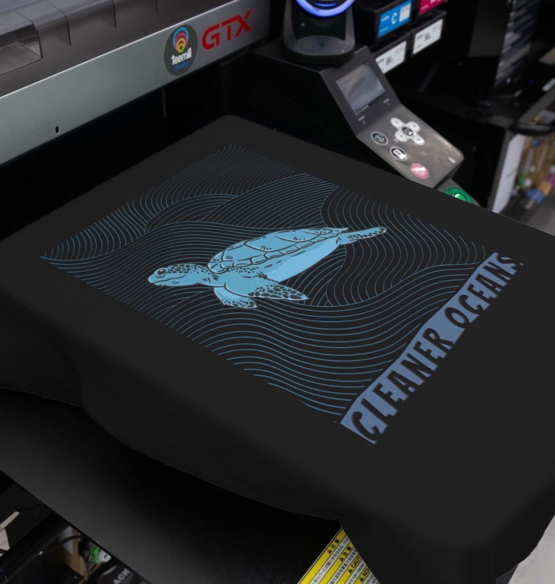 Cleaner Ocean Turtle Tee - Women's - Primavera Marketplace - Primavera Marketplace - 68916683