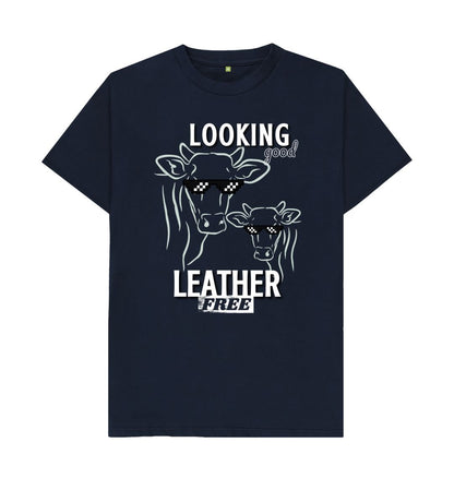 Navy Blue Cow Cool Tee - Men's - Primavera Marketplace - Primavera Marketplace