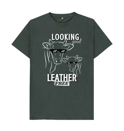 Dark Grey Cow Cool Tee - Men's - Primavera Marketplace - Primavera Marketplace