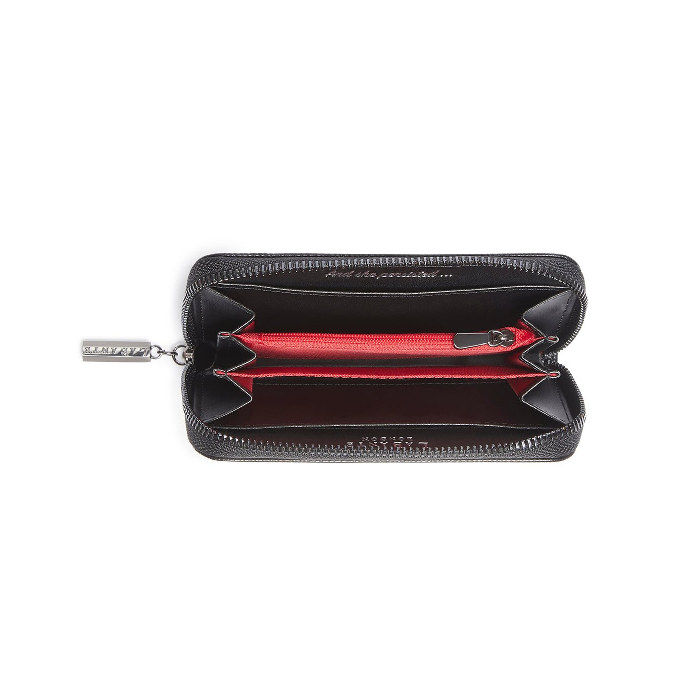 Cruelty - Free Eco - Friendly Vegan Zip Around Wallet - Black - Primavera Marketplace - LaBante - 61406