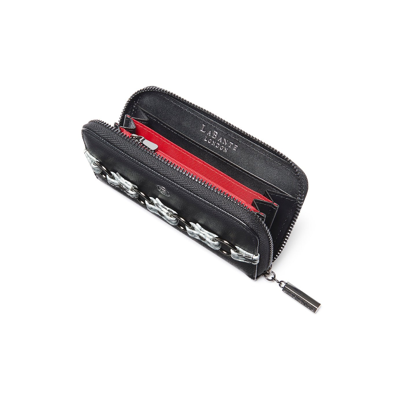 Cruelty - Free Eco - Friendly Vegan Zip Around Wallet - Black - Primavera Marketplace - LaBante - 61406