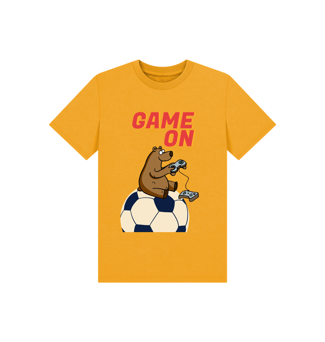 Mustard Kids' Game On Tee - Eco-Friendly