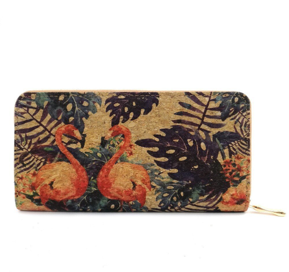 Flamingo Cruelty - Free Vegan Leather Purse - Primavera Marketplace - Primavera Marketplace - <none>