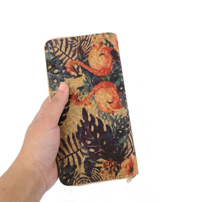 Flamingo Cruelty - Free Vegan Leather Purse - Primavera Marketplace - Primavera Marketplace - <none>