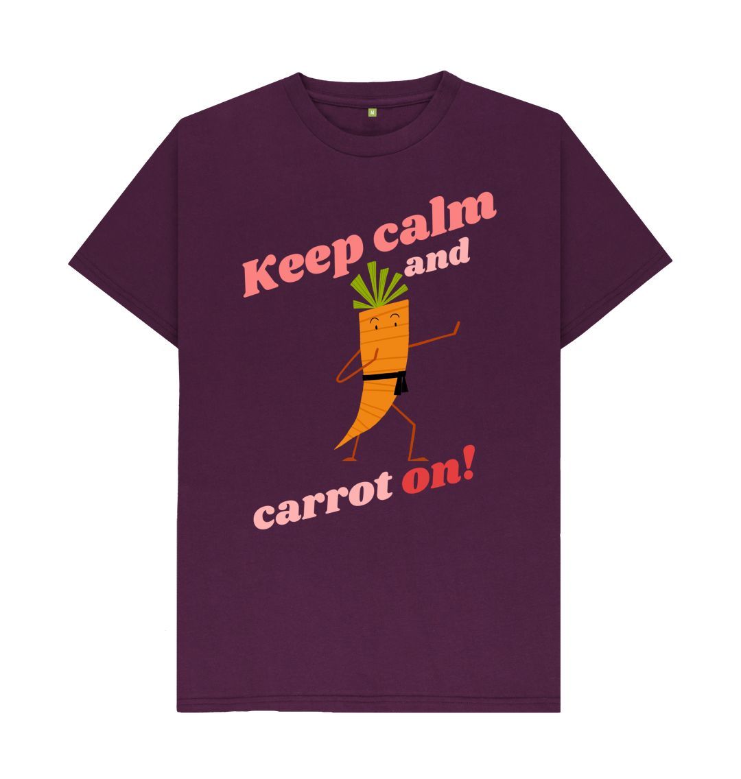 Keep Calm Carrot Tee - Mens - Primavera Marketplace - Primavera Marketplace - 74362962