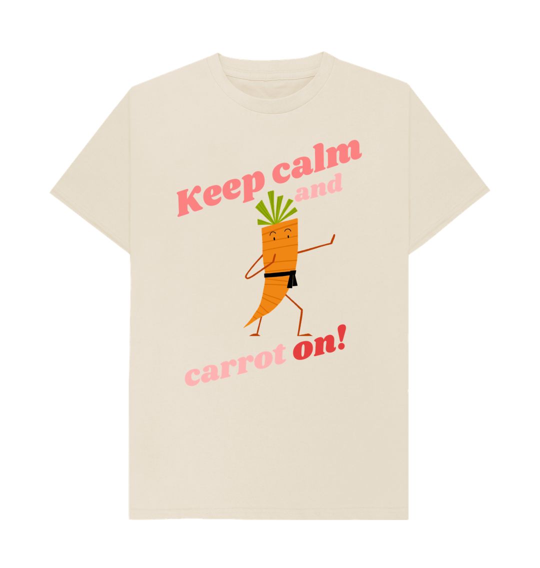 Keep Calm Carrot Tee - Mens - Primavera Marketplace - Primavera Marketplace - 74362963