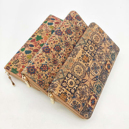 Patterned Cruelty - Free Vegan Leather Purse - Primavera Marketplace - Primavera Marketplace - 14:771#W501 Flower;200007763:201336100