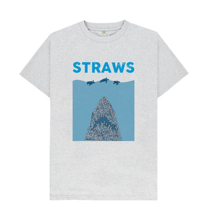 Straws Danger Recycled Tee - Men’s - Primavera Marketplace - Primavera Marketplace - 79902437