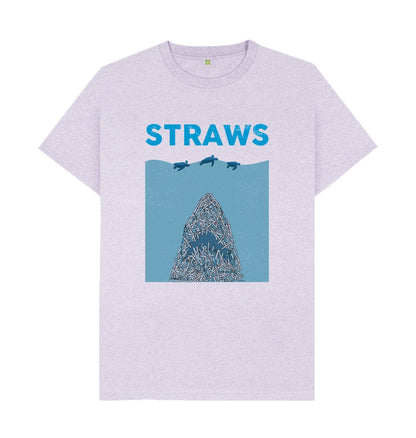 Straws Danger Recycled Tee - Men’s - Primavera Marketplace - Primavera Marketplace - 79902440