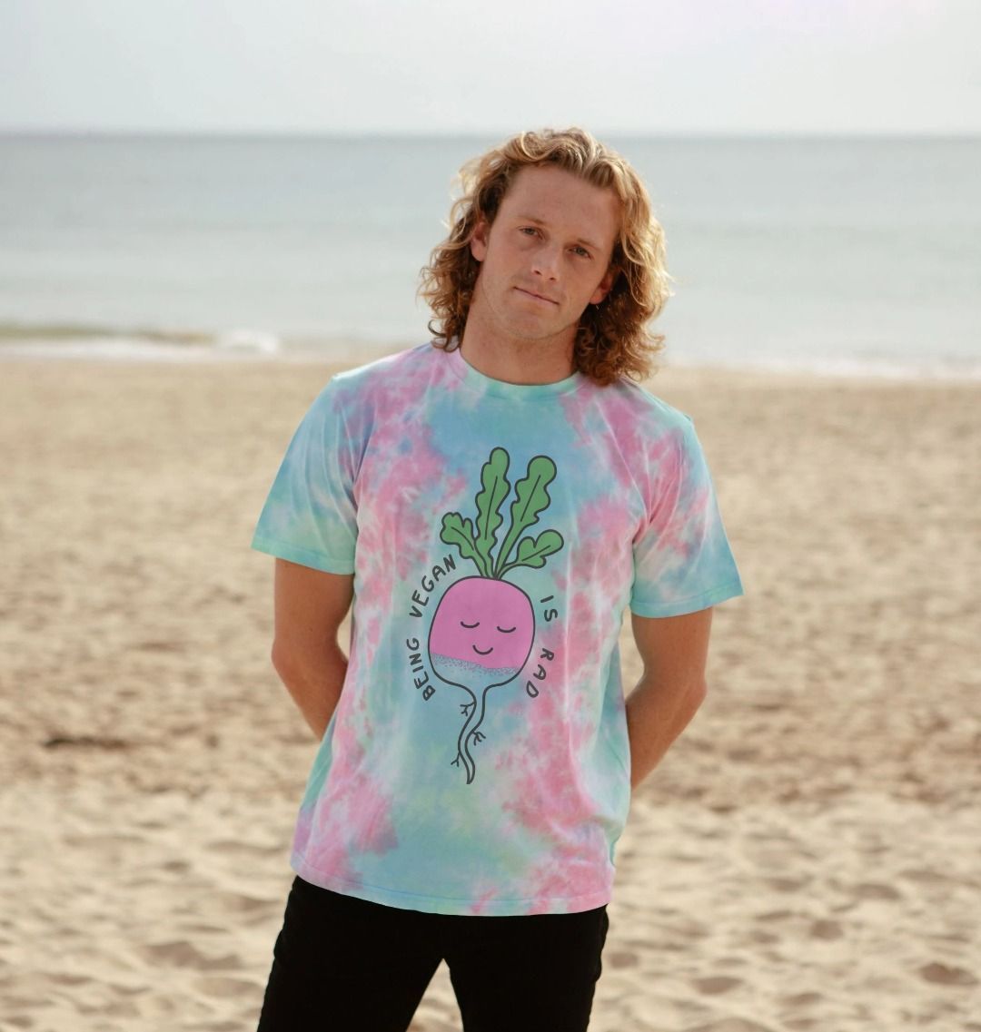 Vegans are Rad Tee - Mens - Primavera Marketplace - Primavera Marketplace - 74363330