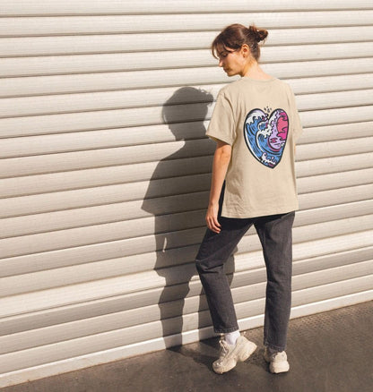 Women's Love Relaxed Fit Tee - Eco-Friendly